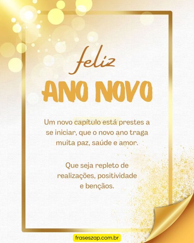 Mensagens de Ano Novo