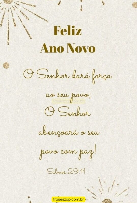 Imagem de ano novo para compartilhar no WhatsApp