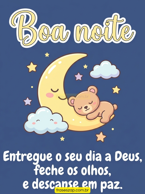 Imagem de boa noite para compartilhar no WhatsApp