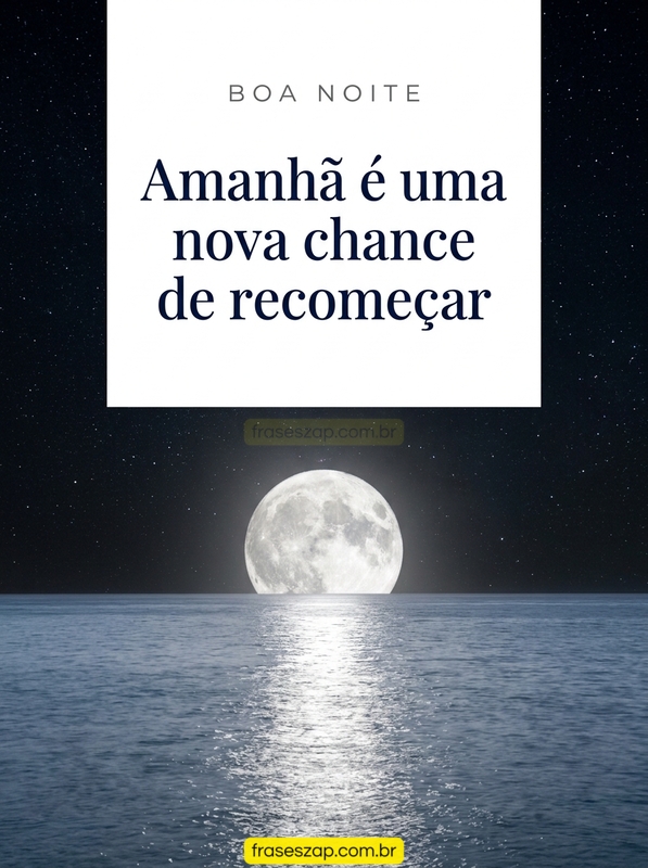 Imagem de boa noite para compartilhar no WhatsApp