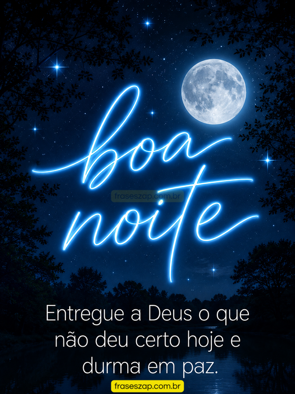 Imagem de boa noite para compartilhar no WhatsApp