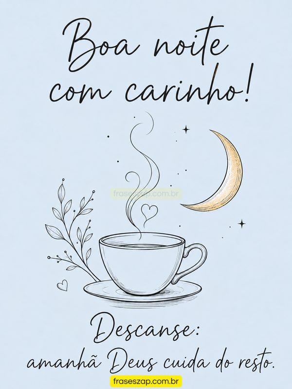 Imagem de boa noite para compartilhar no WhatsApp