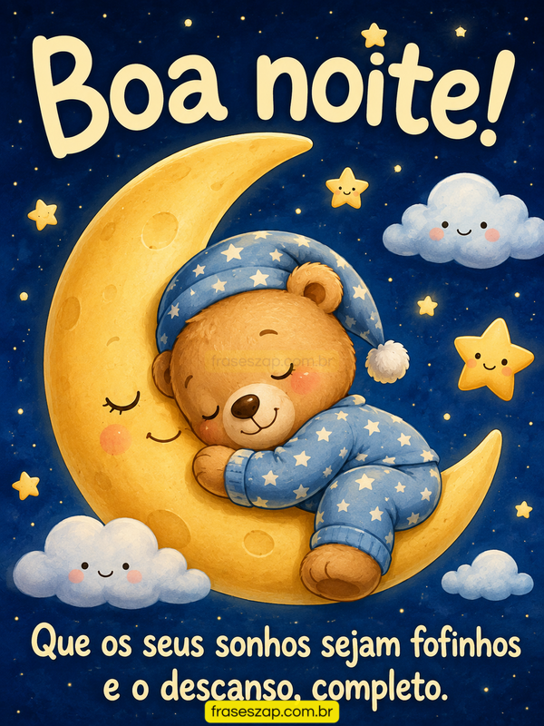 Imagem de boa noite para compartilhar no WhatsApp