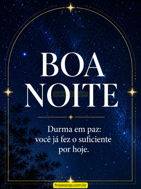 Imagem de boa noite para compartilhar no WhatsApp