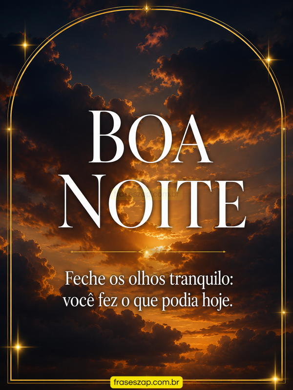 Imagem de boa noite para compartilhar no WhatsApp