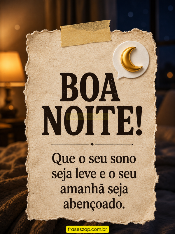 Imagem de boa noite para compartilhar no WhatsApp