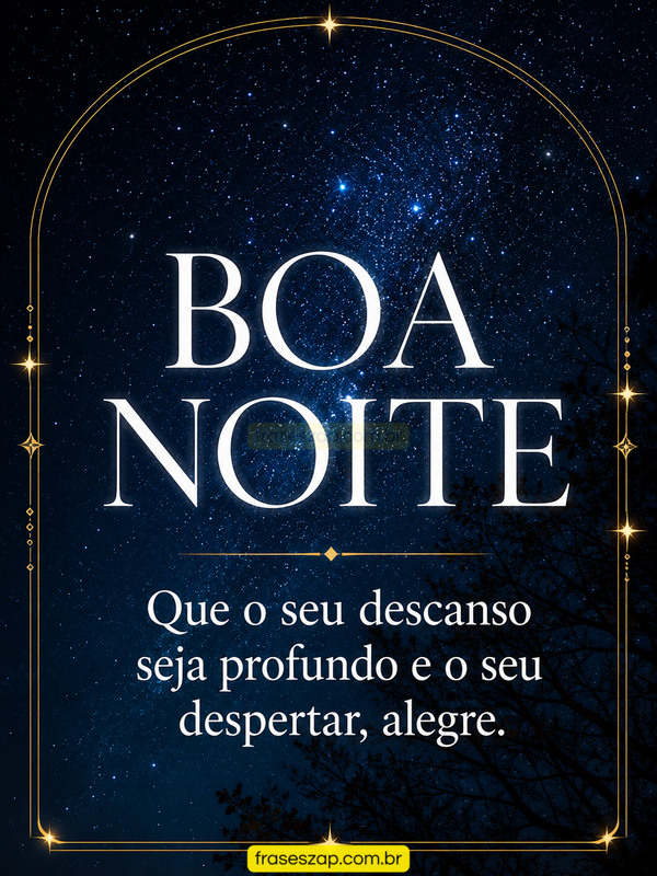 Imagem de boa noite para compartilhar no WhatsApp