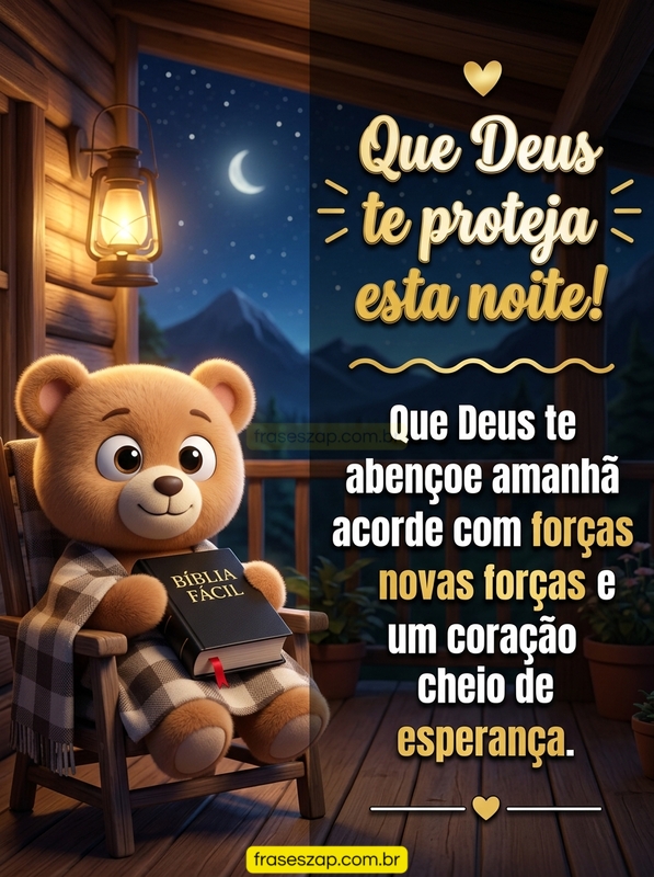 Imagem de boa noite para compartilhar no WhatsApp