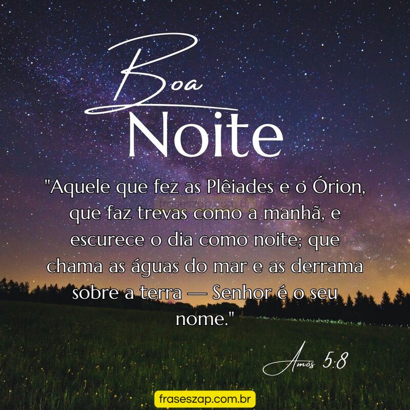 Imagem de boa noite para compartilhar no WhatsApp