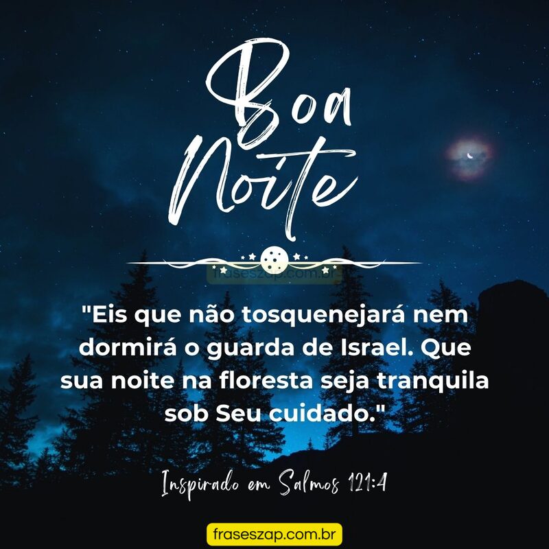 Imagem de boa noite para compartilhar no WhatsApp