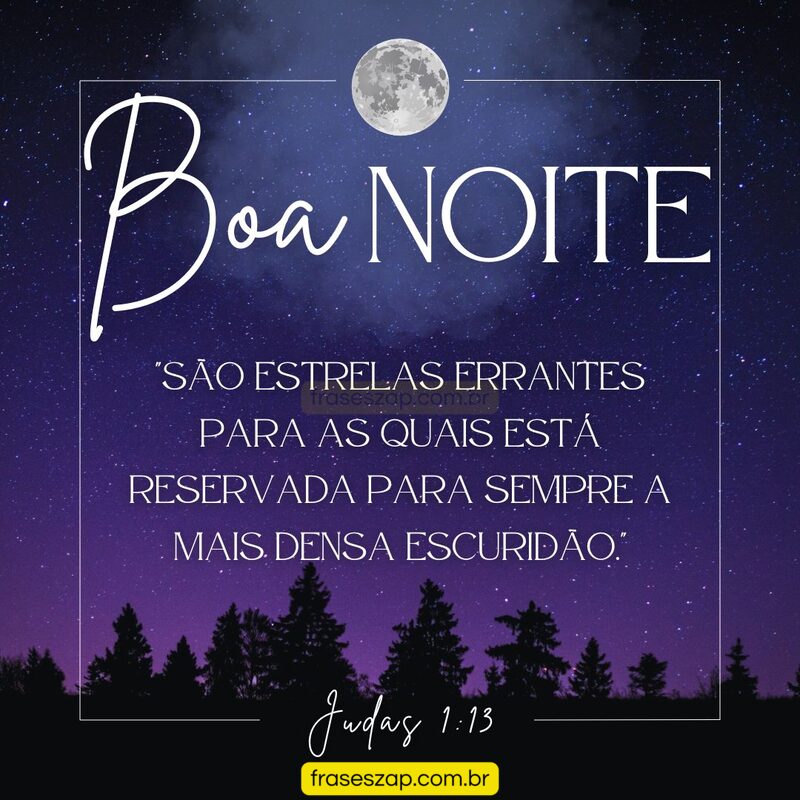Imagem de boa noite para compartilhar no WhatsApp