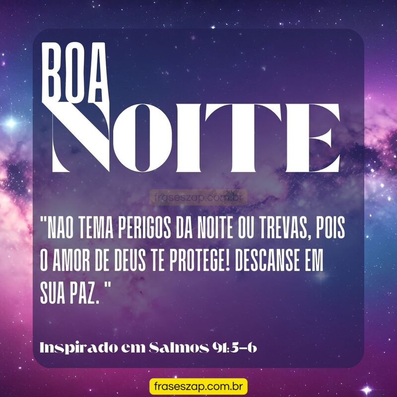 Imagem de boa noite para compartilhar no WhatsApp