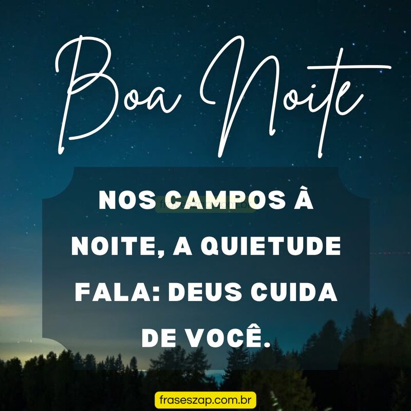 Imagem de boa noite para compartilhar no WhatsApp