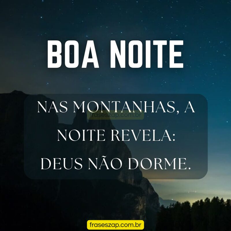 Imagem de boa noite para compartilhar no WhatsApp