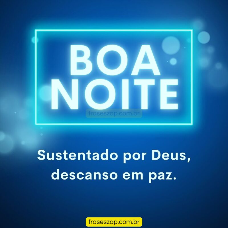 Imagem de boa noite para compartilhar no WhatsApp