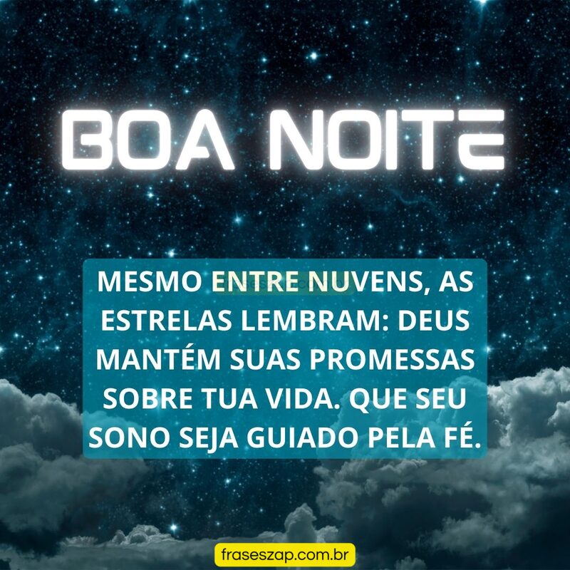 Imagem de boa noite para compartilhar no WhatsApp
