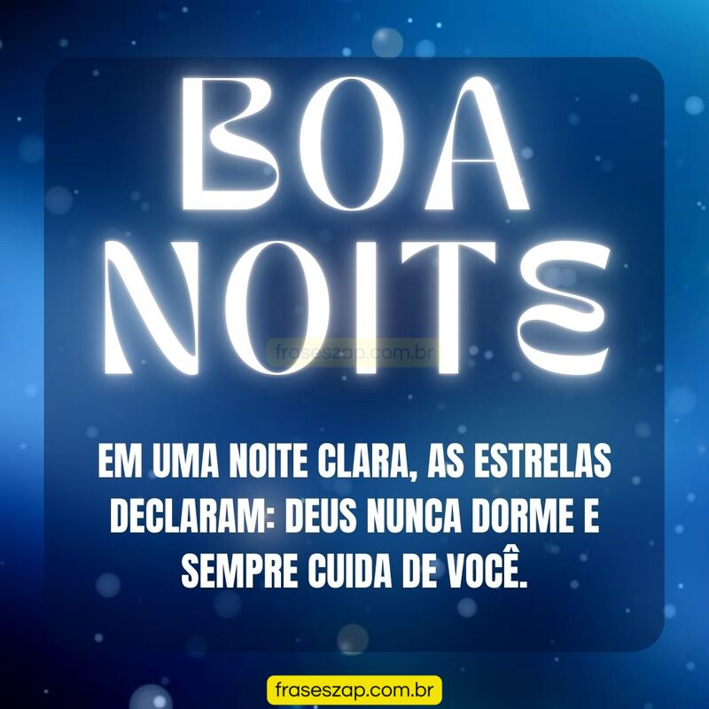 Imagem de boa noite para compartilhar no WhatsApp