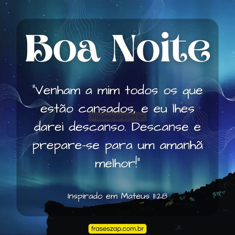 Imagem de boa noite para compartilhar no WhatsApp