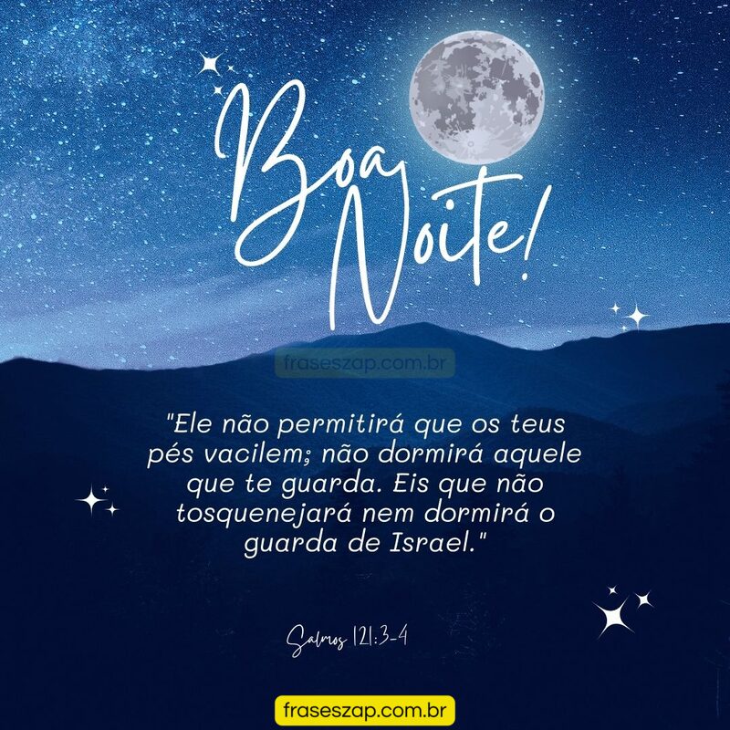 Imagem de boa noite para compartilhar no WhatsApp