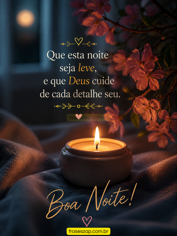 Imagem de boa noite para compartilhar no WhatsApp