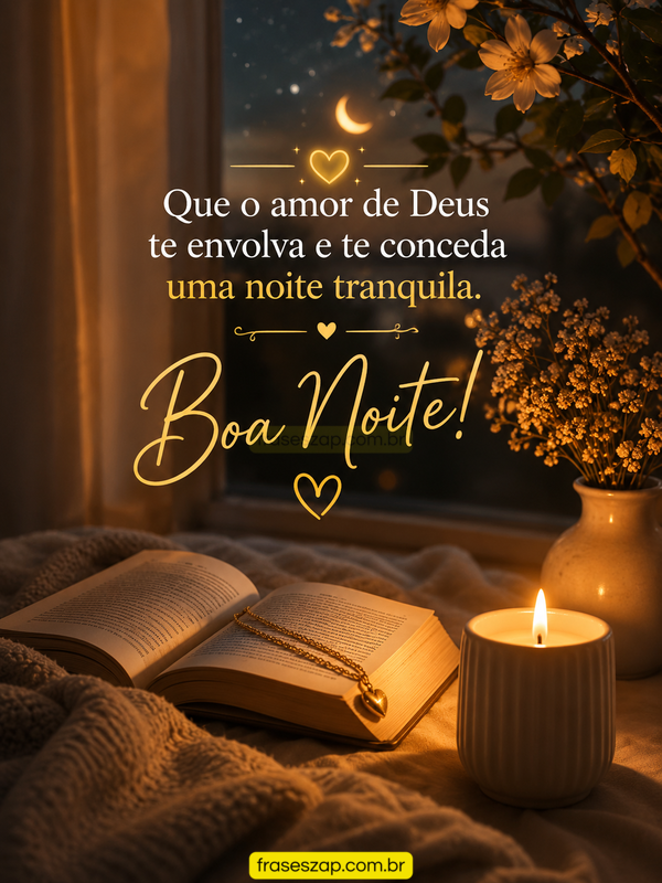 Imagem de boa noite para compartilhar no WhatsApp