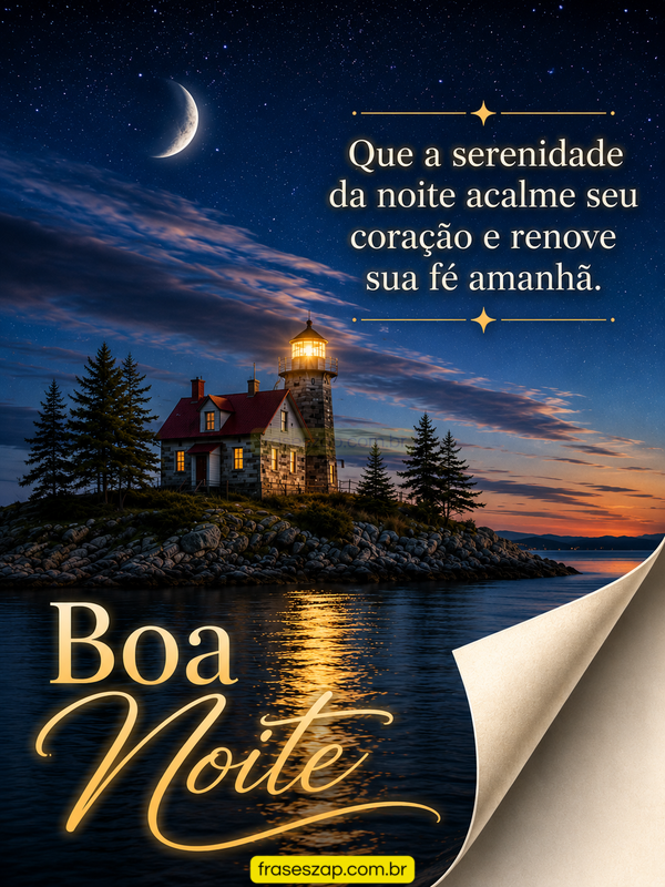 Imagem de boa noite para compartilhar no WhatsApp