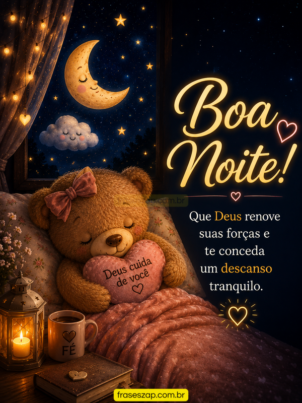Imagem de boa noite para compartilhar no WhatsApp