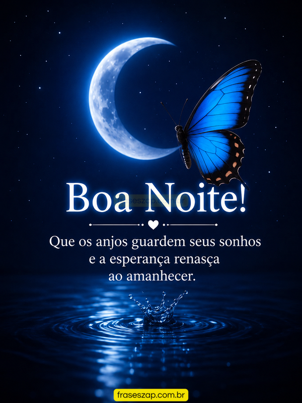 Imagem de boa noite para compartilhar no WhatsApp