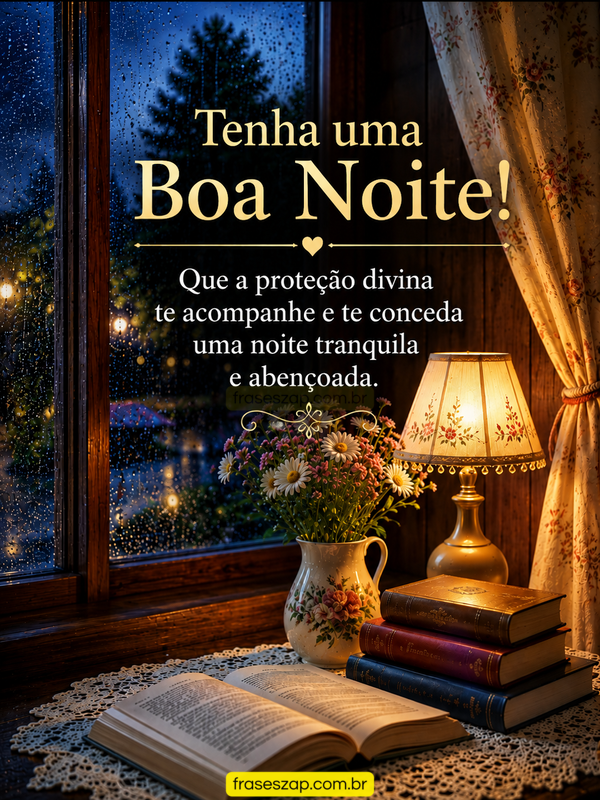 Imagem de boa noite para compartilhar no WhatsApp
