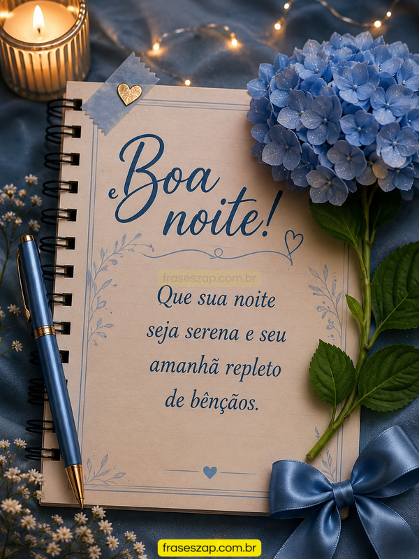 Imagem de boa noite para compartilhar no WhatsApp