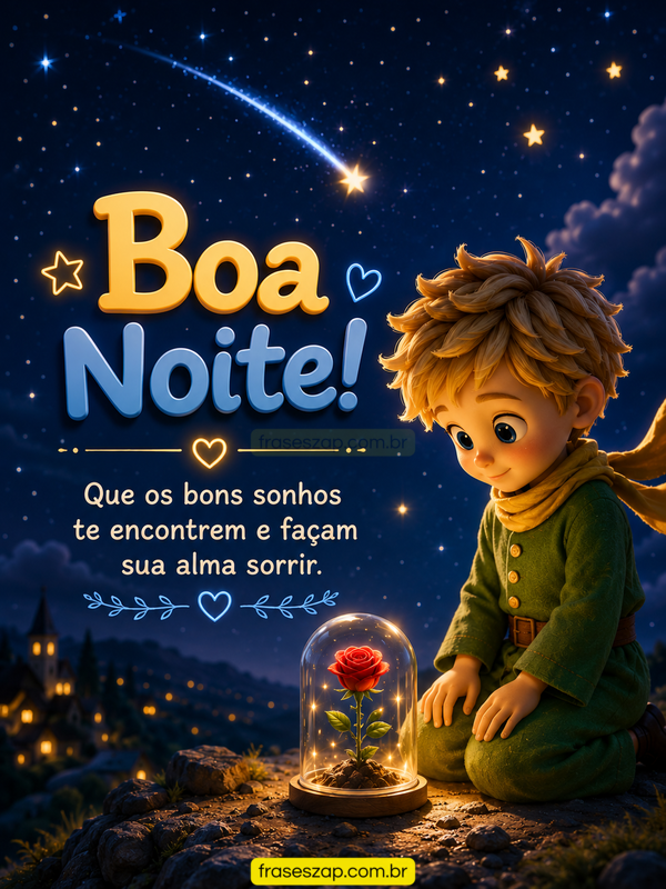 Imagem de boa noite para compartilhar no WhatsApp