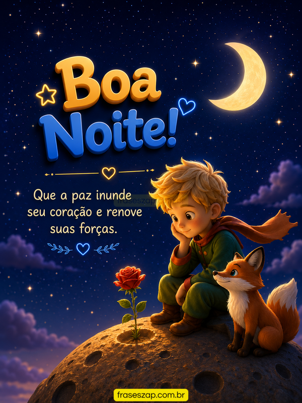 Imagem de boa noite para compartilhar no WhatsApp