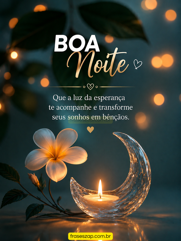 Imagem de boa noite para compartilhar no WhatsApp