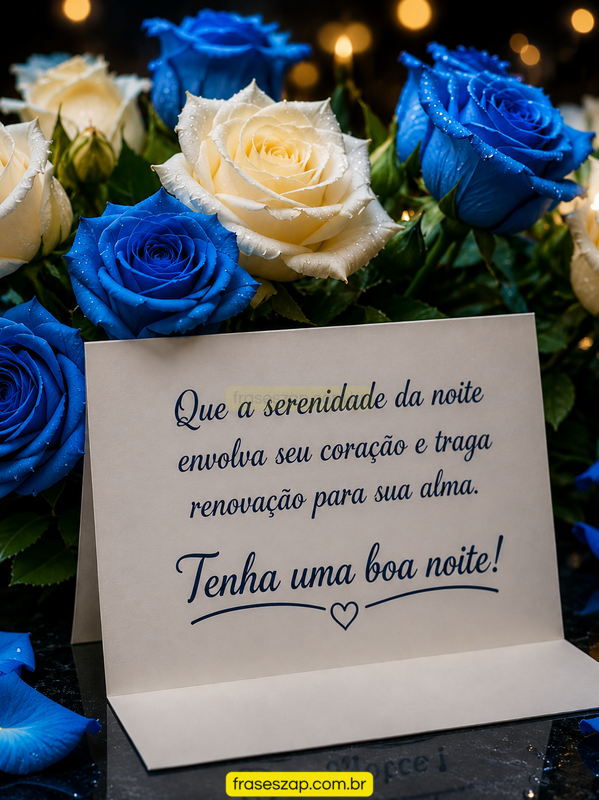 Imagem de boa noite para compartilhar no WhatsApp