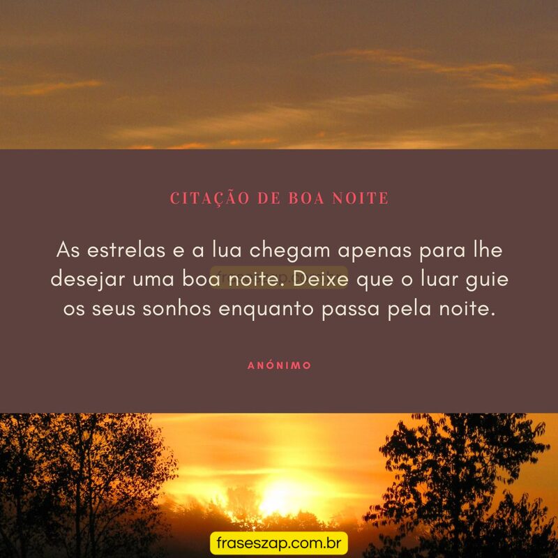 Imagem de boa noite para compartilhar no WhatsApp