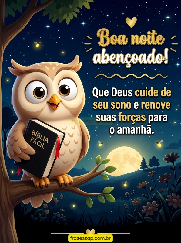 Imagem de boa noite para compartilhar no WhatsApp