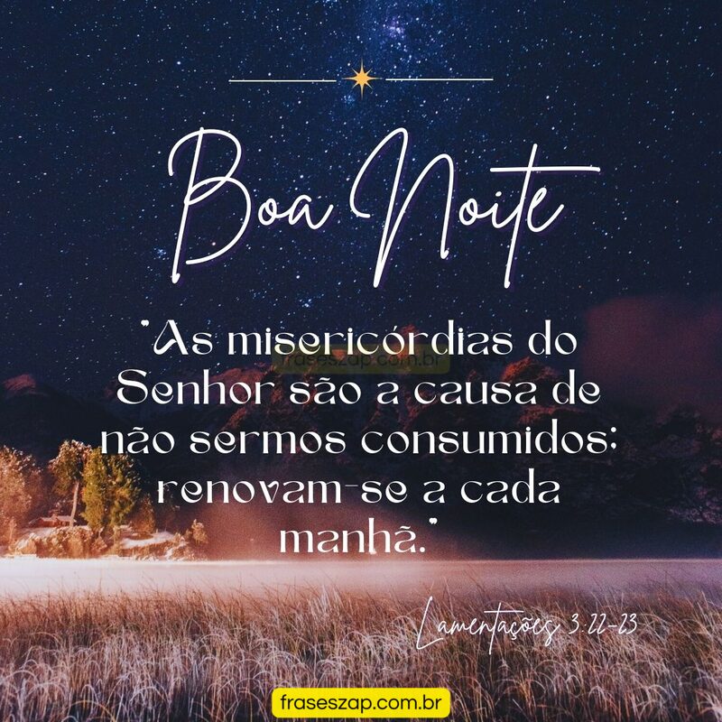 Imagem de boa noite para compartilhar no WhatsApp