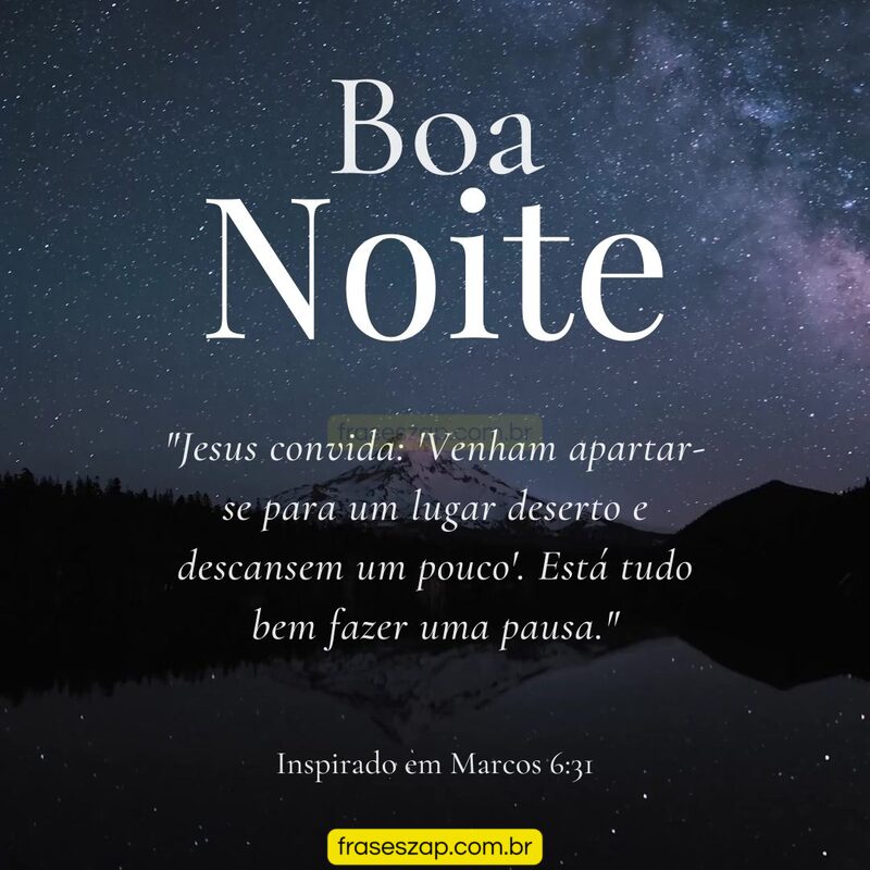 Imagem de boa noite para compartilhar no WhatsApp