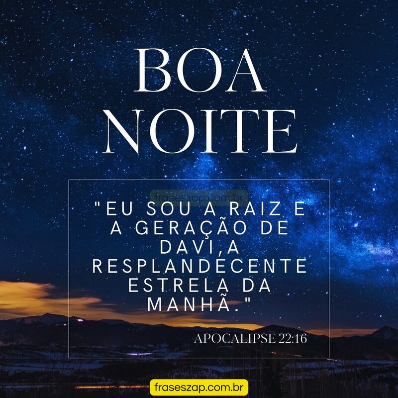 Imagem de boa noite para compartilhar no WhatsApp