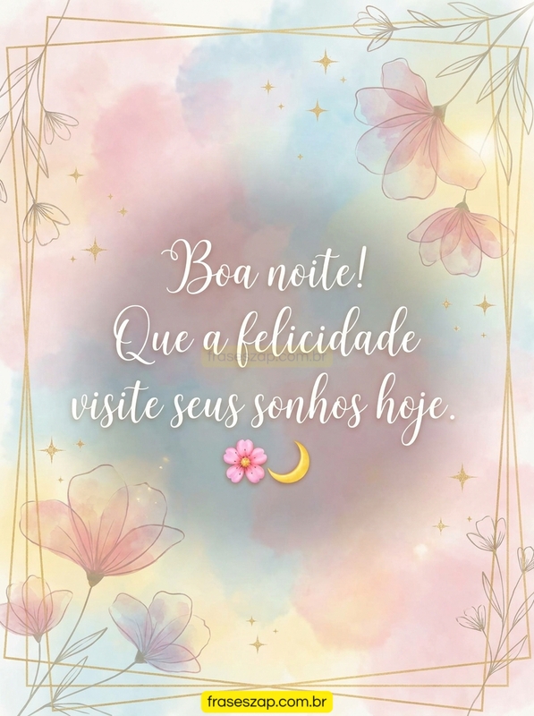 Imagem de boa noite para compartilhar no WhatsApp