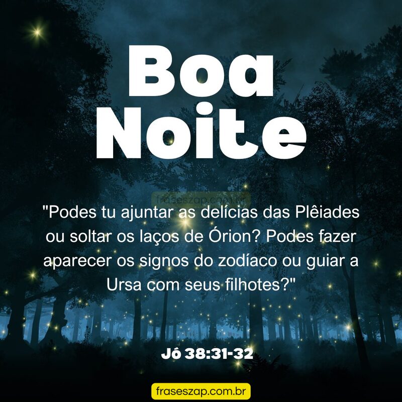 Imagem de boa noite para compartilhar no WhatsApp