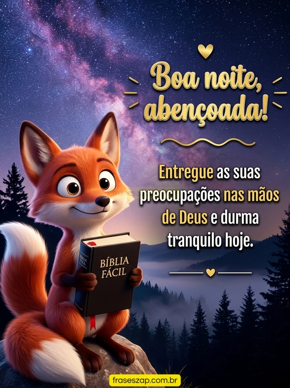Imagem de boa noite para compartilhar no WhatsApp