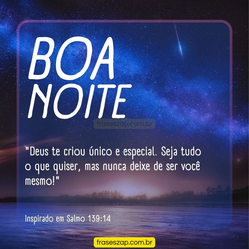 Imagem de boa noite para compartilhar no WhatsApp
