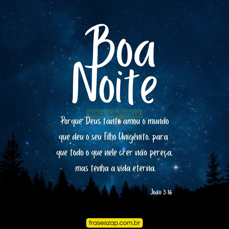 Imagem de boa noite para compartilhar no WhatsApp