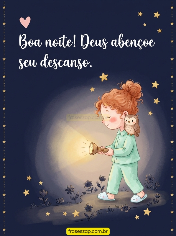 Imagem de boa noite para compartilhar no WhatsApp