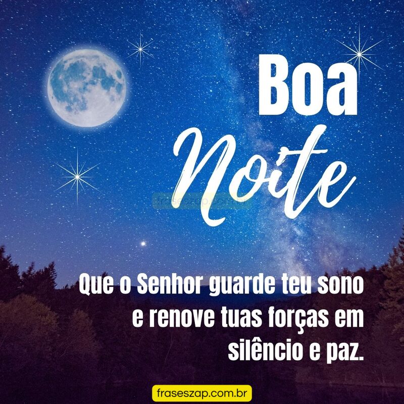 Imagem de boa noite para compartilhar no WhatsApp