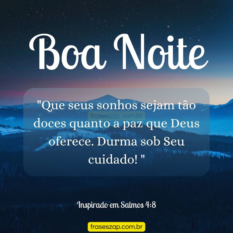 Imagem de boa noite para compartilhar no WhatsApp