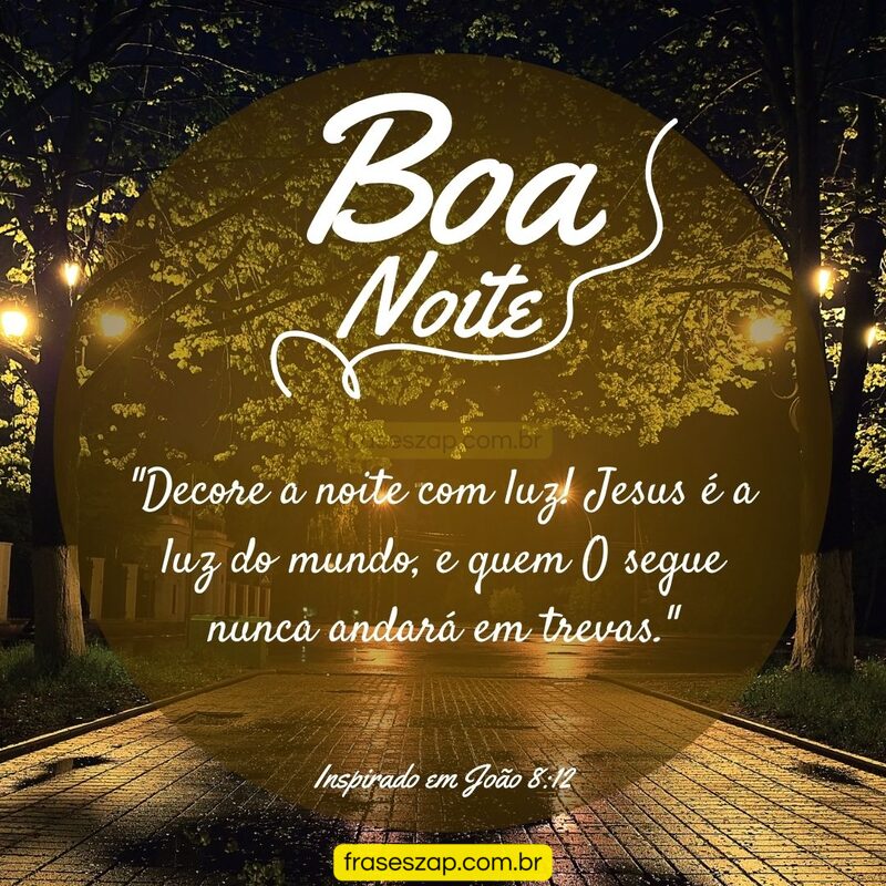Imagem de boa noite para compartilhar no WhatsApp