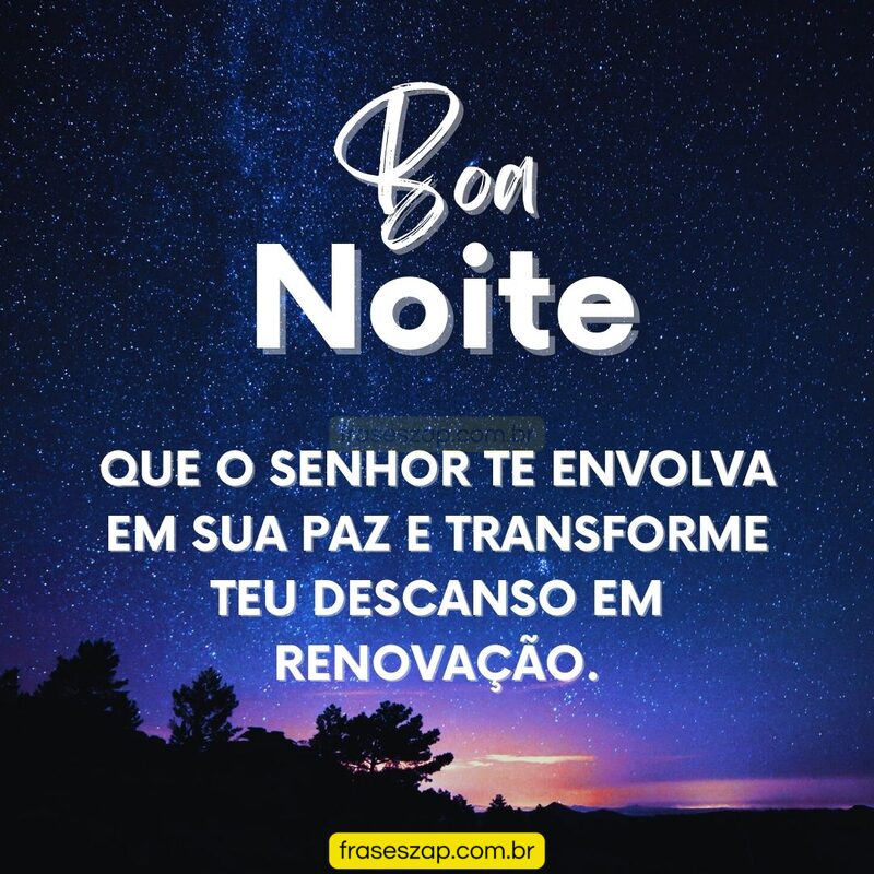 Imagem de boa noite para compartilhar no WhatsApp