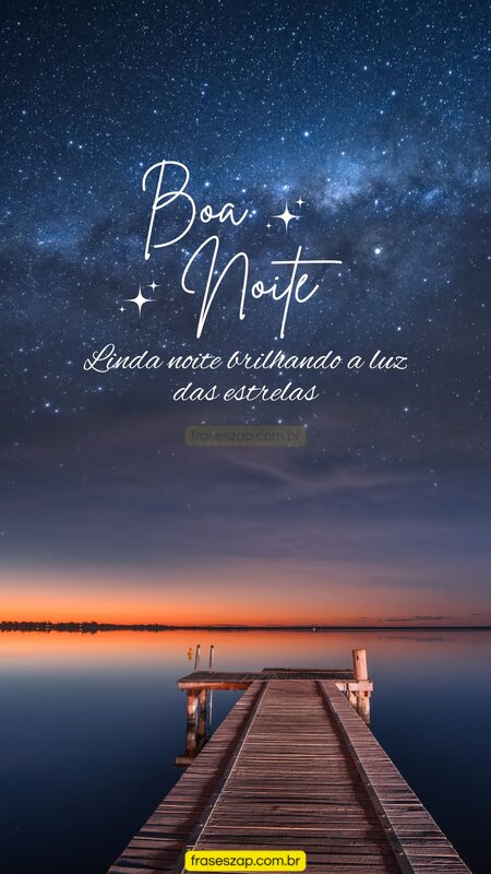 Imagem de boa noite para compartilhar no WhatsApp